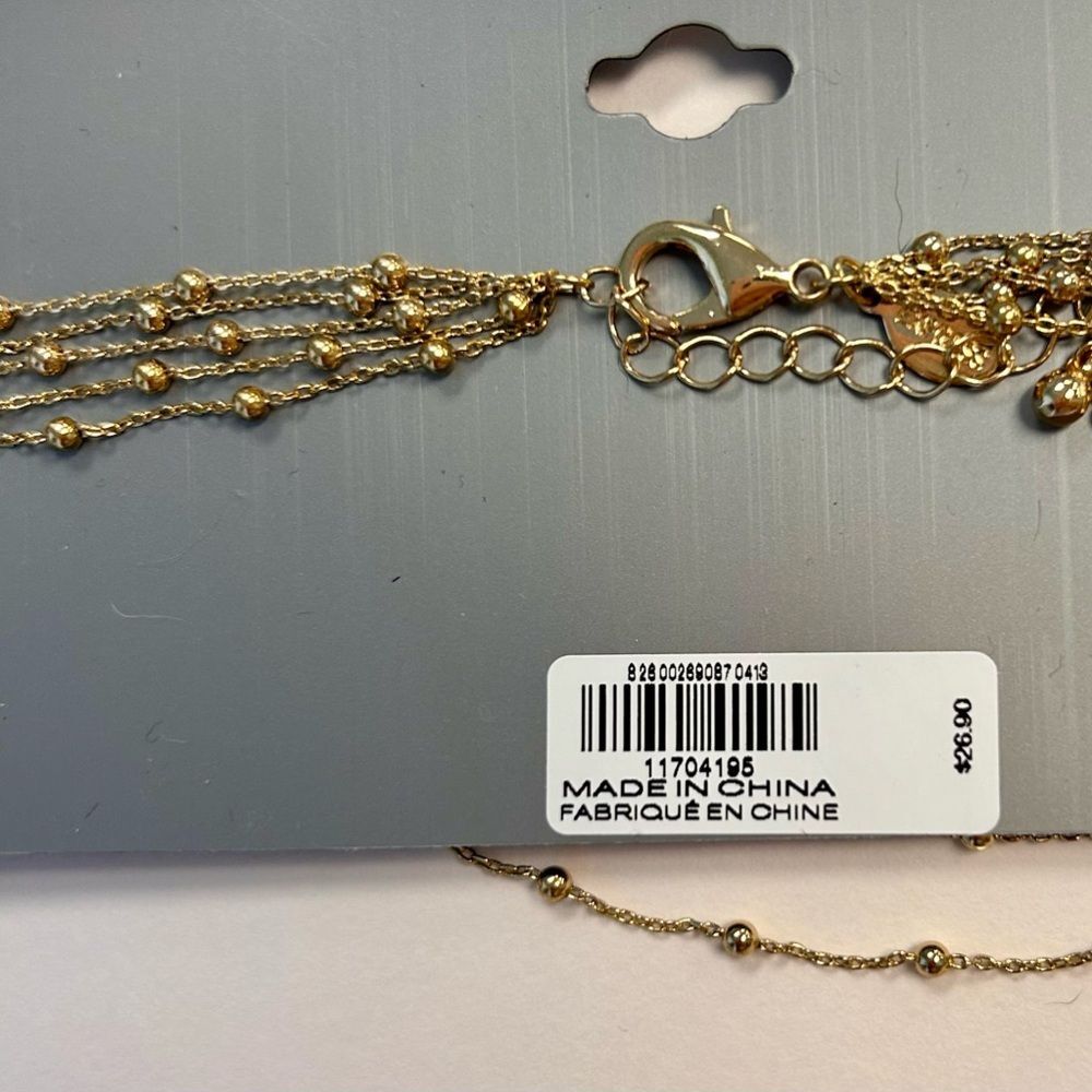 Gold Layered Express Choker - Picture 2 of 2